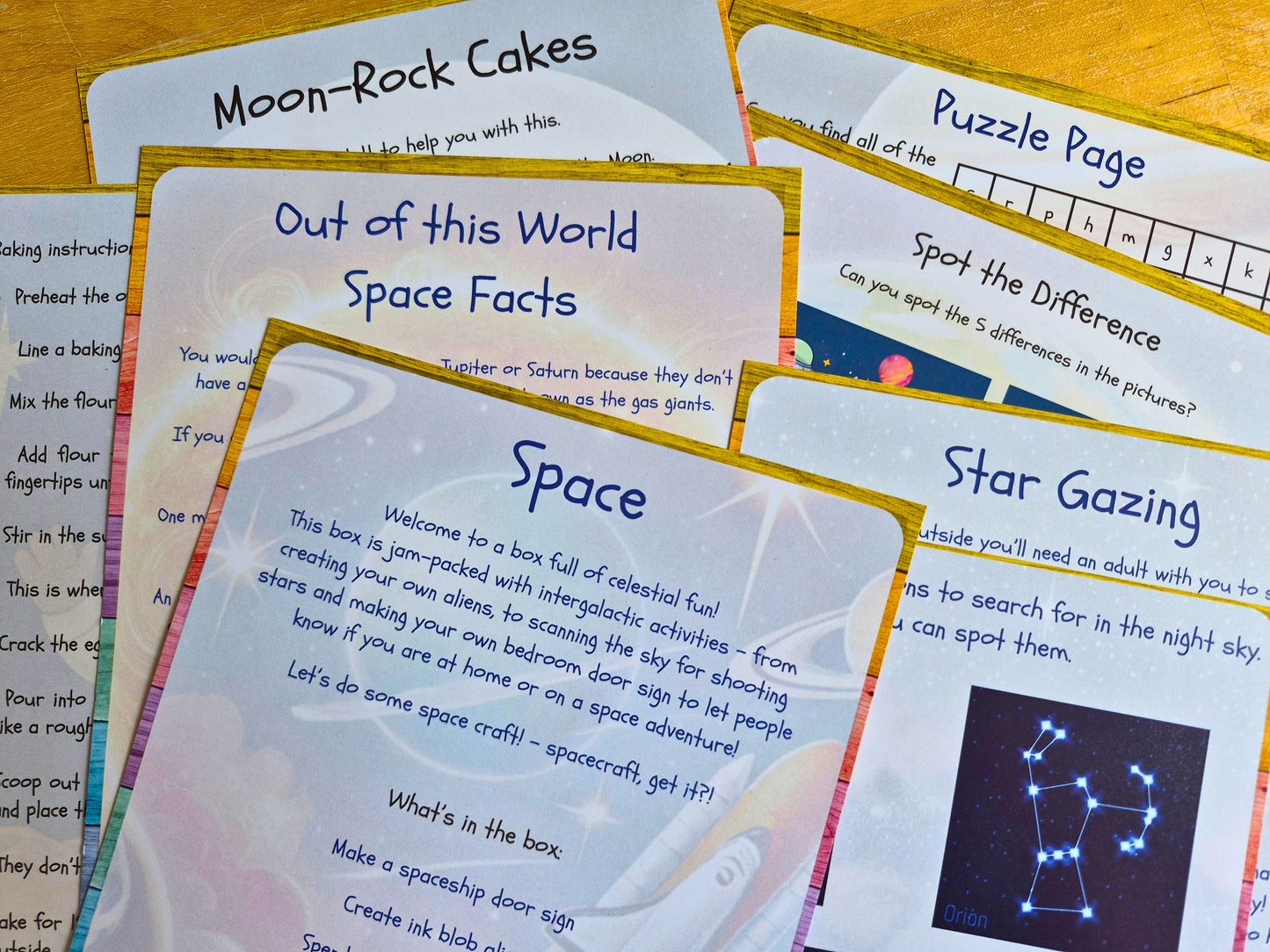 Space Craft Adventure Box